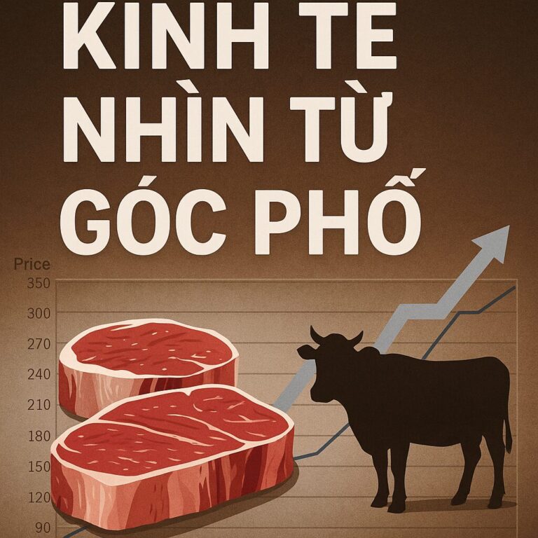 Giá bò tăng, sao Hoàng thượng lại nói giảm?