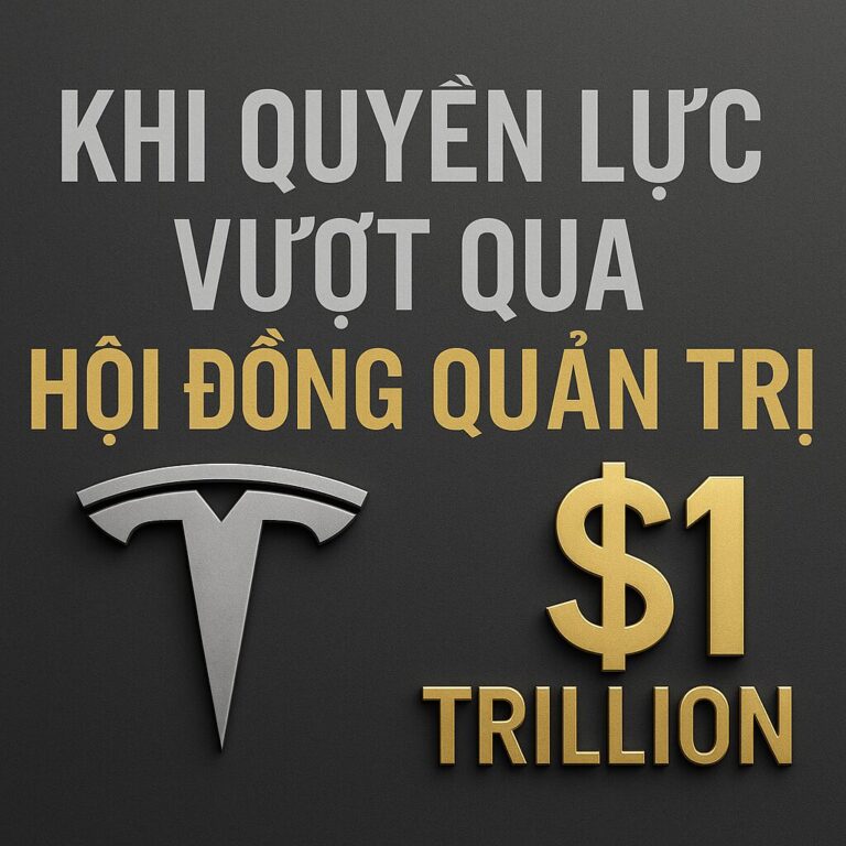 Elon Musk và cuộc cá cược ngàn tỷ: Khi quyền lực vượt qua cả hội đồng quản trị