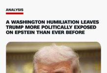Sự sỉ nhục ở Washington khiến Trump bị phơi bày về mặt chính trị hơn bao giờ hết trong vụ Epstein