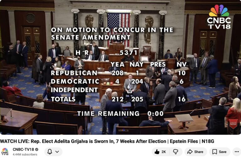 Làm sao Quốc hội có thể buộc công bố hồ sơ Epstein dù DOJ cố phong toả?