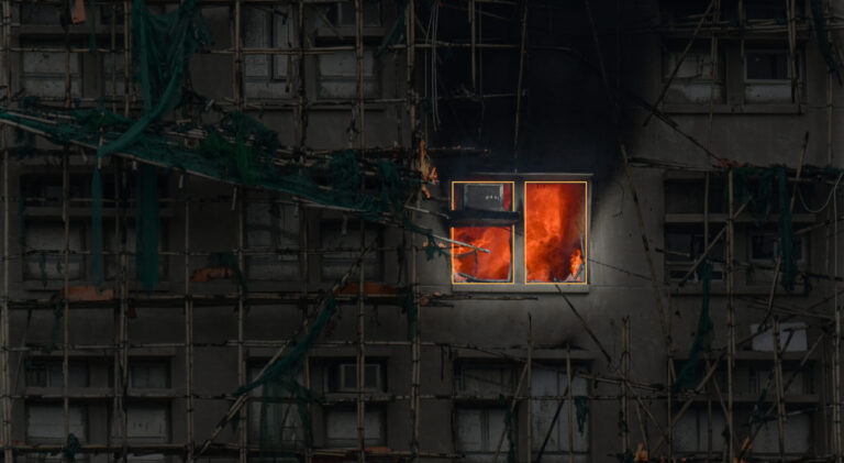 How the Fire in Hong Kong Became So Deadly