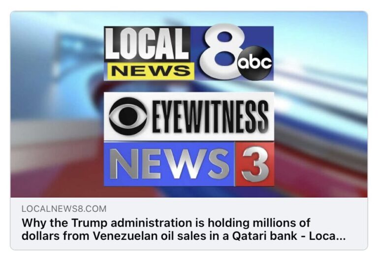 Vì sao chính quyền Trump lại giữ hàng triệu đô la từ việc bán dầu của Venezuela trong một ngân hàng ở Qatar?
