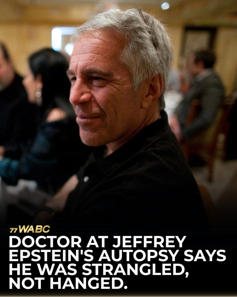 Bác sĩ của Epstein nói ông ta bị SIẾT CỔ…