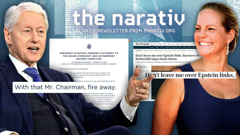 Che đậy sự thật: Bill Clinton ra làm chứng trong khi Bộ Tư pháp xóa bỏ những thông tin liên quan đến Trump khỏi hồ sơ Epstein.