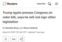 SAVE Act: cuộc tranh luận lớn về bầu cử, phân quyền và quyền công dân tại Mỹ