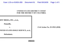 TIN NÓNG: Chúng tôi vừa giành thêm một chiến thắng nữa trước DOGE tại Tòa án Liên bang