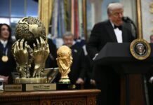 Hãy bãi bỏ Giải thưởng Hòa bình FIFA trao cho Donald Trump, Chủ tịch Liên đoàn Bóng đá Na Uy kêu gọi.