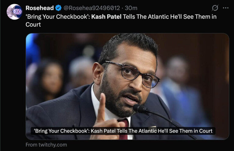 Giám đốc FBI say xỉn của Mỹ đang mất tích – và những lời đe dọa kiện tụng đã bắt đầu xuất hiện.