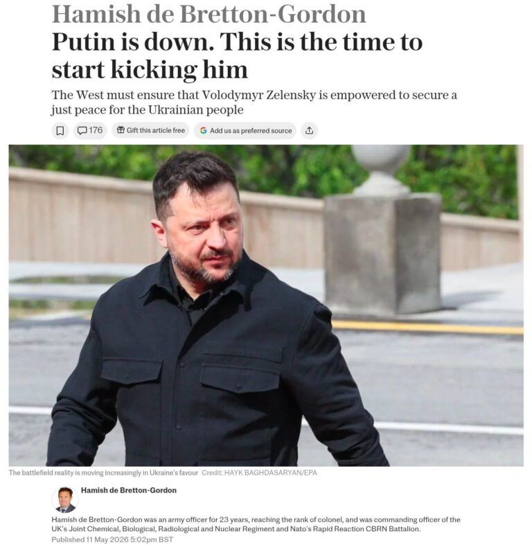 “Putin đang yếu thế. Đây là lúc để ra đòn quyết định.”