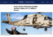 Màn Cược Eo Biển Hormuz Của Iran Và Những Giới Hạn Về Sức Mạnh Quân Sự Mỹ