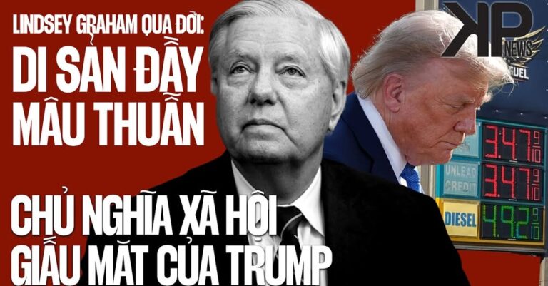 Lindsey Graham qua đời: Một đời quyền lực, một di sản đầy mâu thuẫn