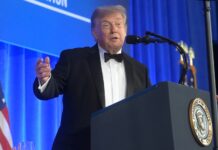 Trump’s insult-laden speech to press dinner draws mostly stunned silence
