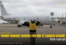 Trump mua cổ phiếu Boeing đúng ngày Boeing nhận hợp đồng 880 triệu USD