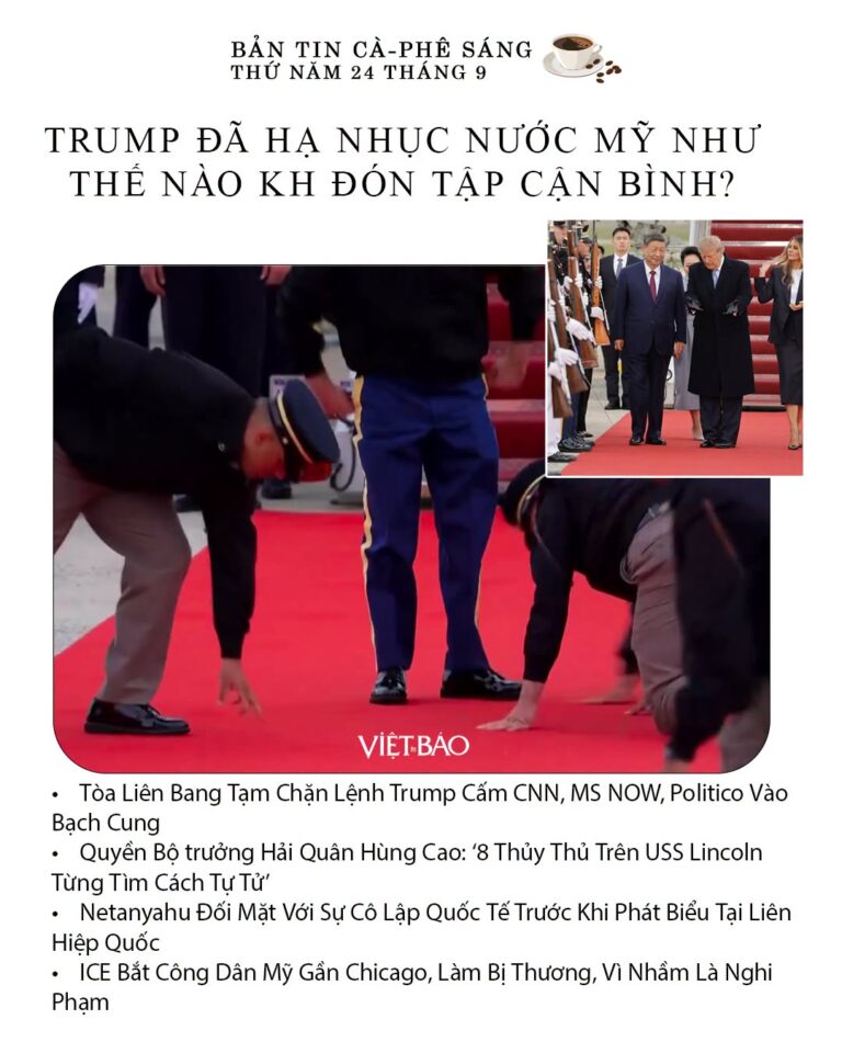 Bản Tin Cà Phê Sáng Thứ Năm, 24/9/2026