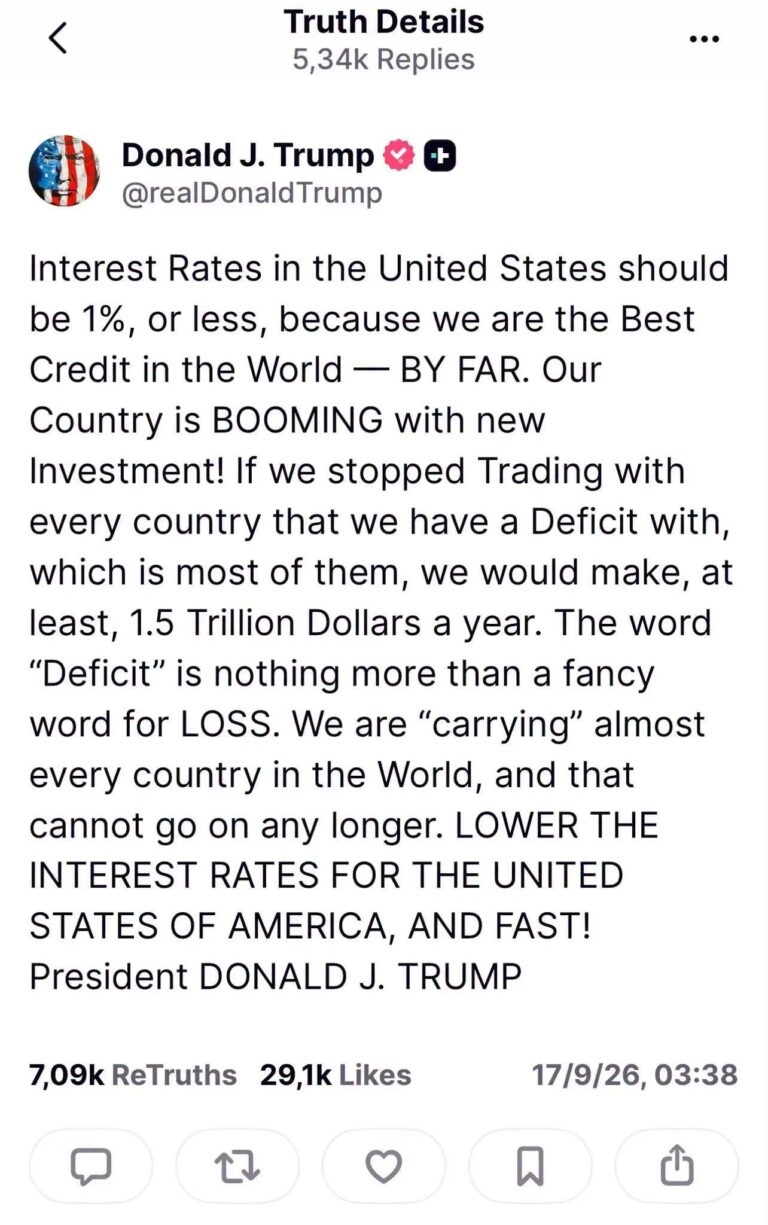 Trump muốn lãi suất Mỹ về 1%, Fed vừa tăng lên gần 4%. Vì sao?